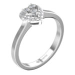 Heart shaped diamond Ring