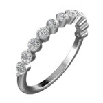 Bezel set classic ring