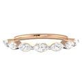 floating marquise diamond ring