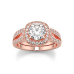 Halo Diamond Ring
