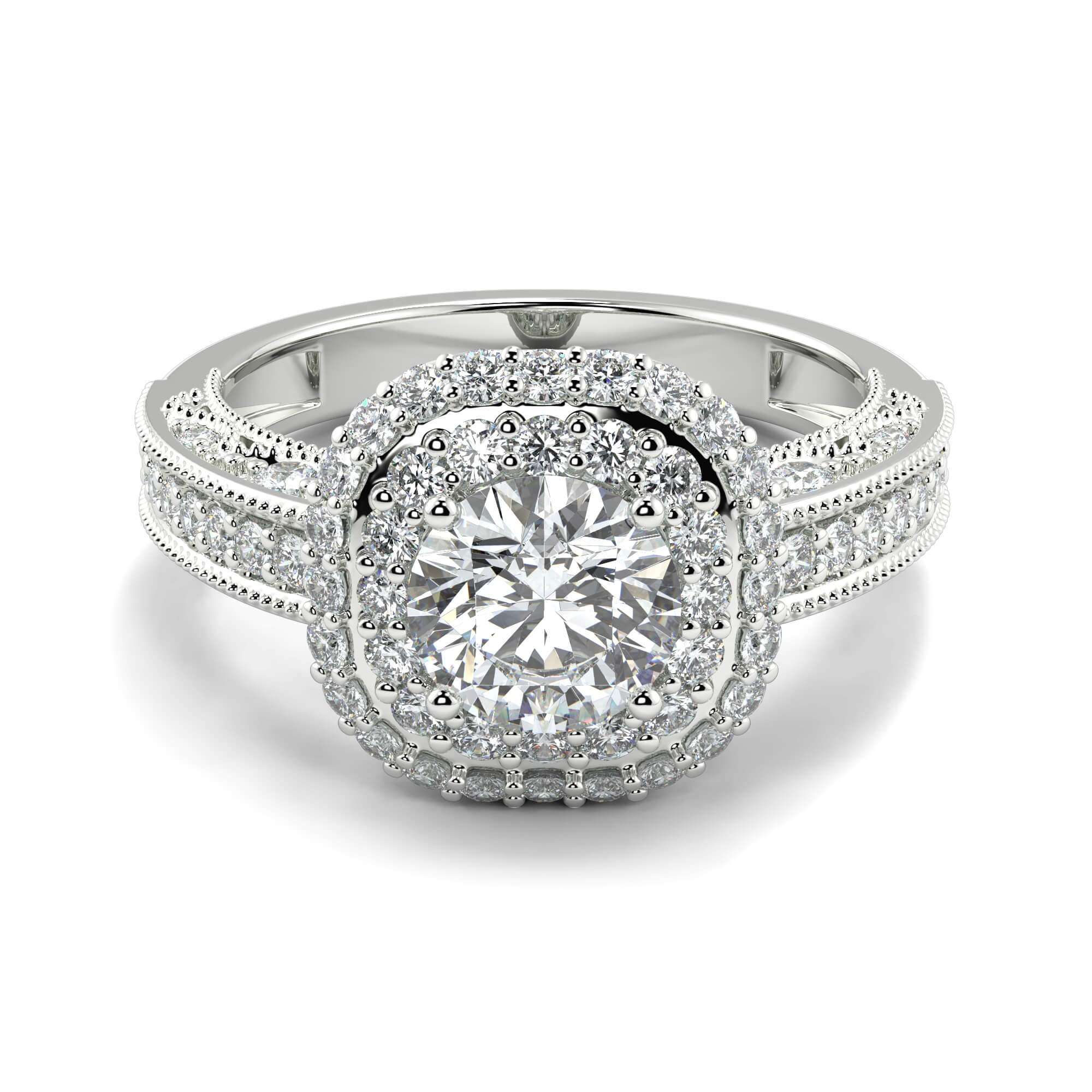 RG210133-RD-WHITE-ROUND-C Solitaire Ring