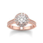Halo Diamond Ring
