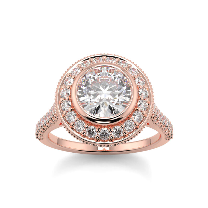 Bezel Diamond Ring
