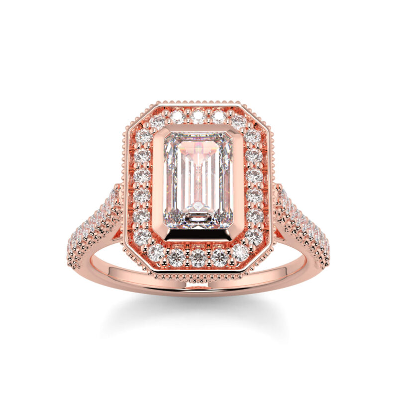 Halo Diamond Ring