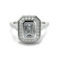 Emerald Cut Diamond Ring
