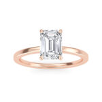 Emerald Cut Diamond Ring