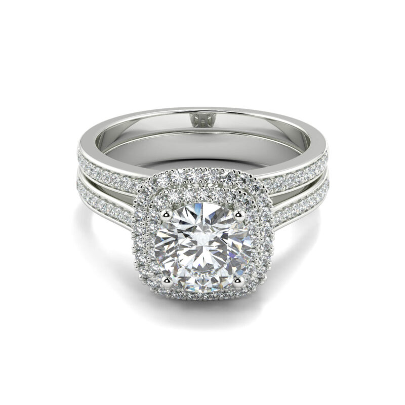 Halo Diamond Ring