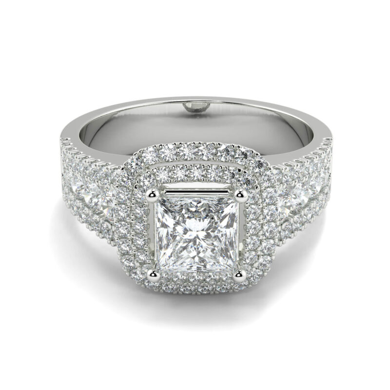 Halo Diamond Ring