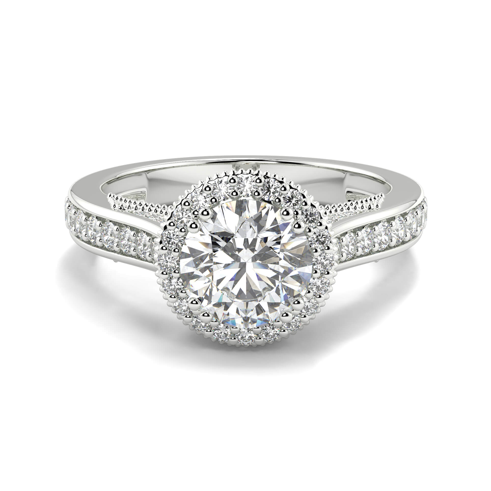 RG210118-RD-WHITE-ROUND-C Diamond Ring