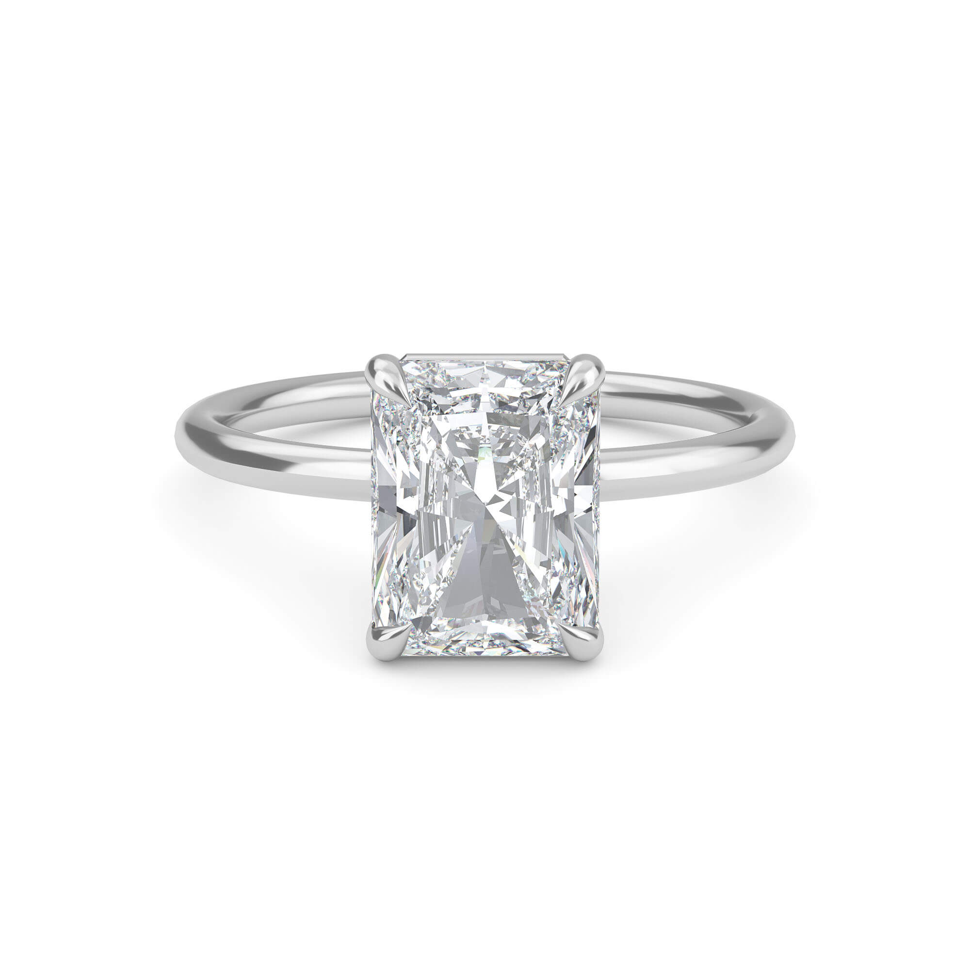 RG210166-RA-WHITE-RADIANT-C Diamond Ring