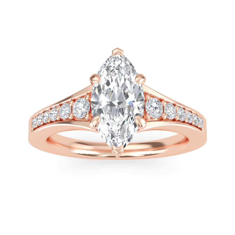 Marquise Cut Diamond Ring