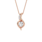 Classic Round Diamond Pendant