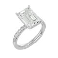 Emerald Cut Diamond Ring