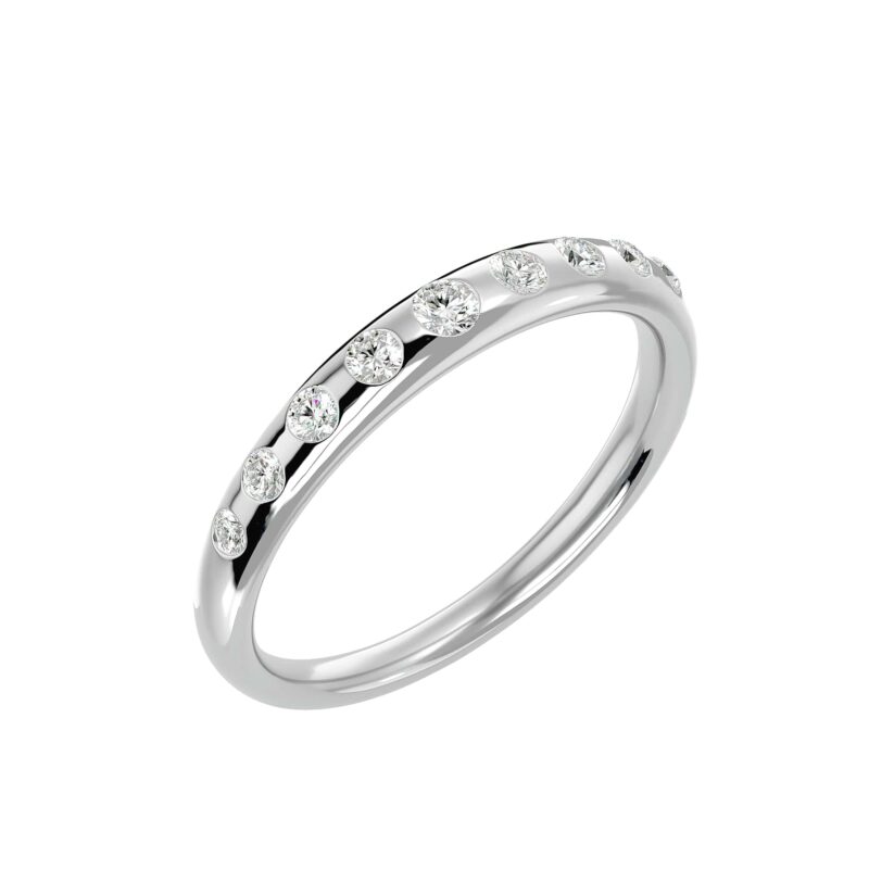 White Gold Diamond Ring