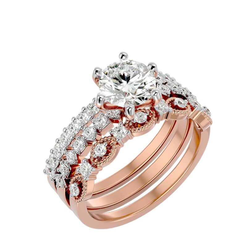 Rose Gold Diamond Ring
