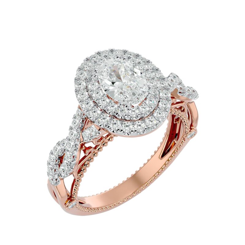 Halo Diamond Ring