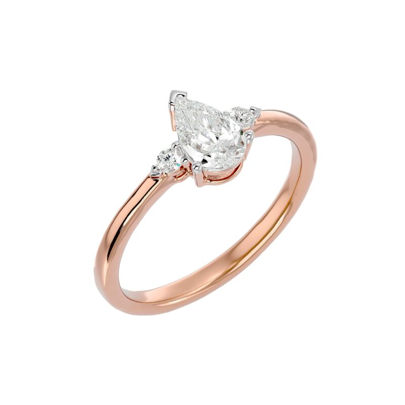 Pear Diamond Ring