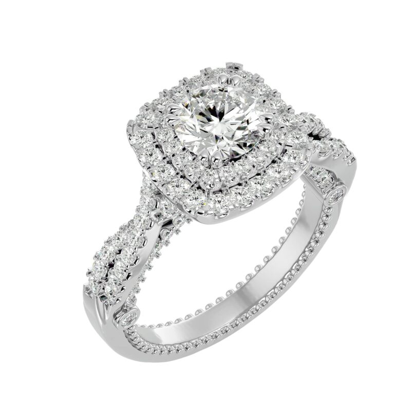 White Gold Diamond Ring
