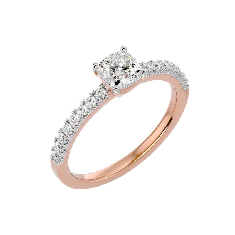 Rose Gold Diamond Ring