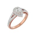 Pear Cut Diamond Ring