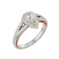 Halo Diamond Ring