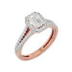 Emerald Cut Diamond Ring
