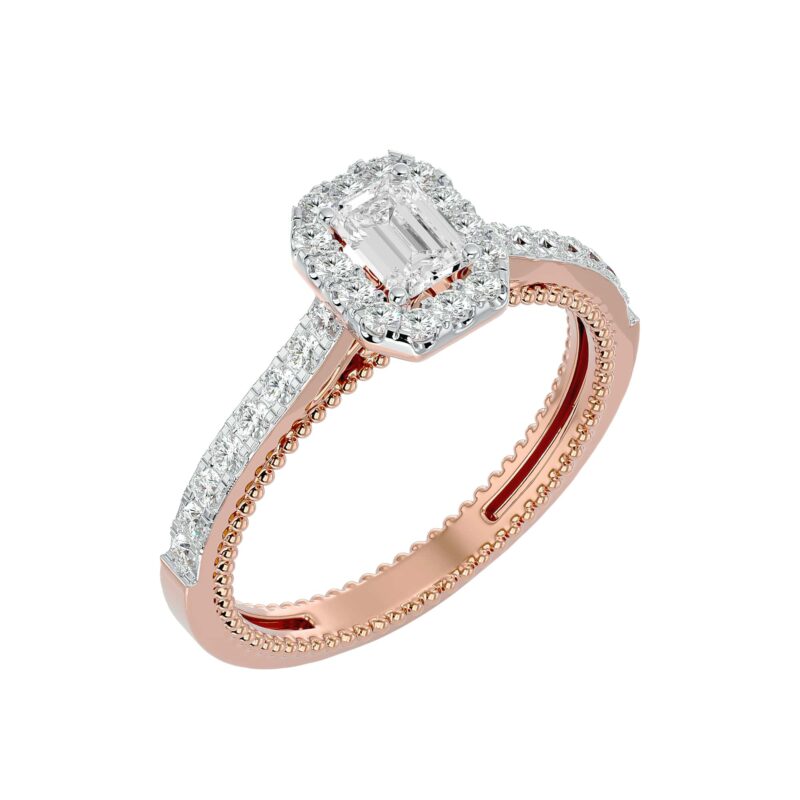 Rose Gold Diamond Ring