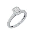 Emerald Diamond Ring