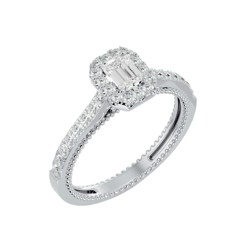 Emerald Diamond Ring