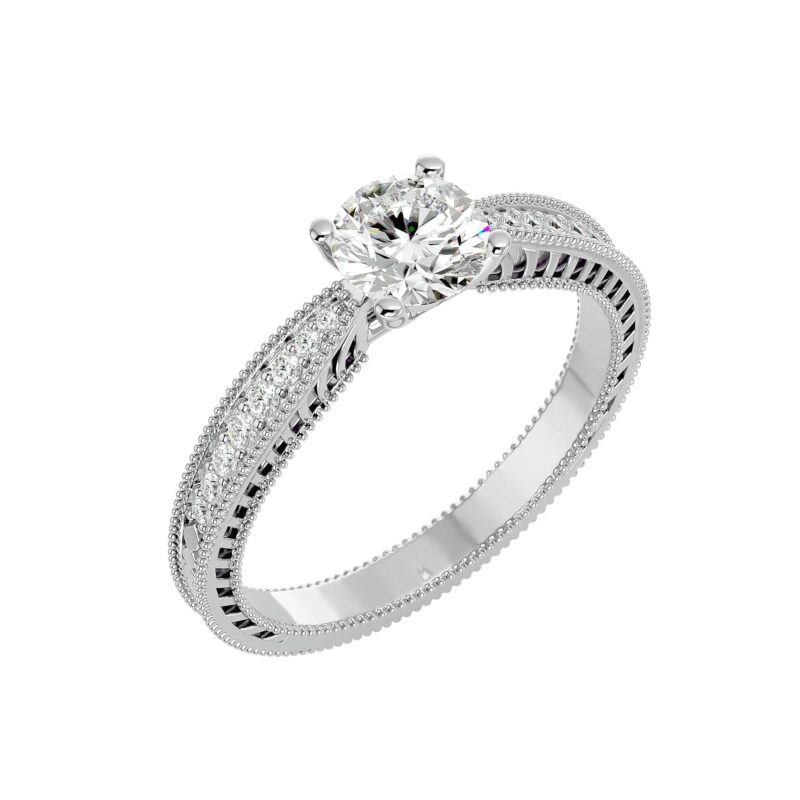 White Gold Diamond Ring